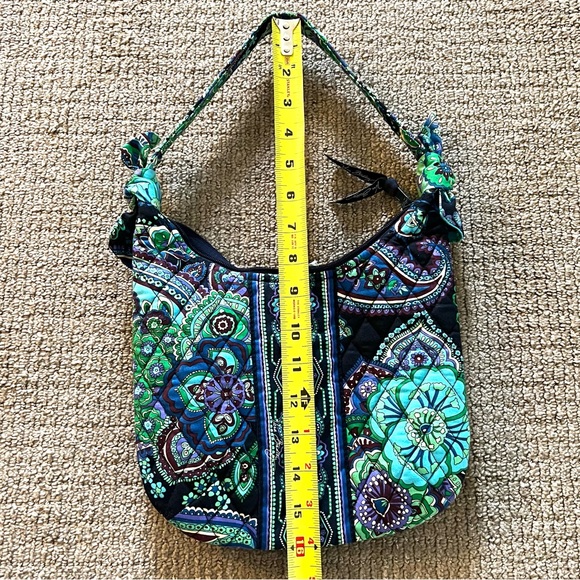 Vera Bradley Blue Rhapsody Hand Bag Floral Print - Picture 7 of 8